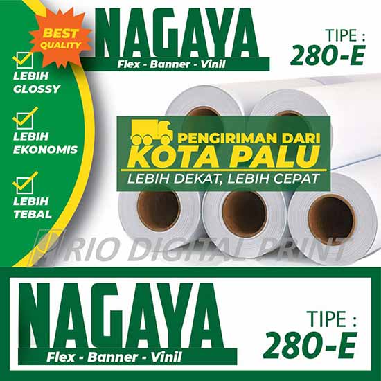 Bahan Flexi China Vinil 280gsm Nagaya